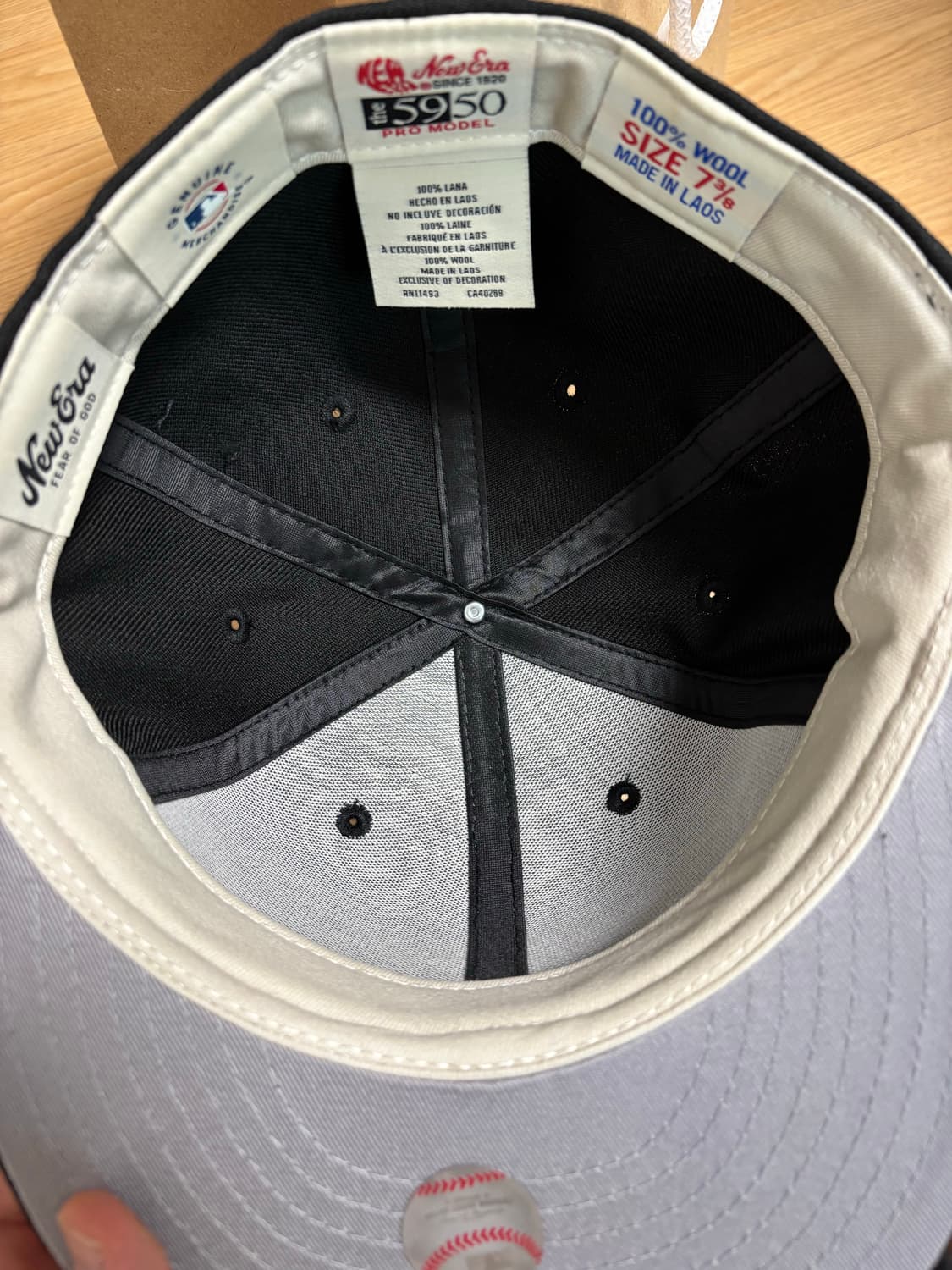 뉴에라 피어오브갓 콜라보 블랙 738 풀박스 상품이미지3