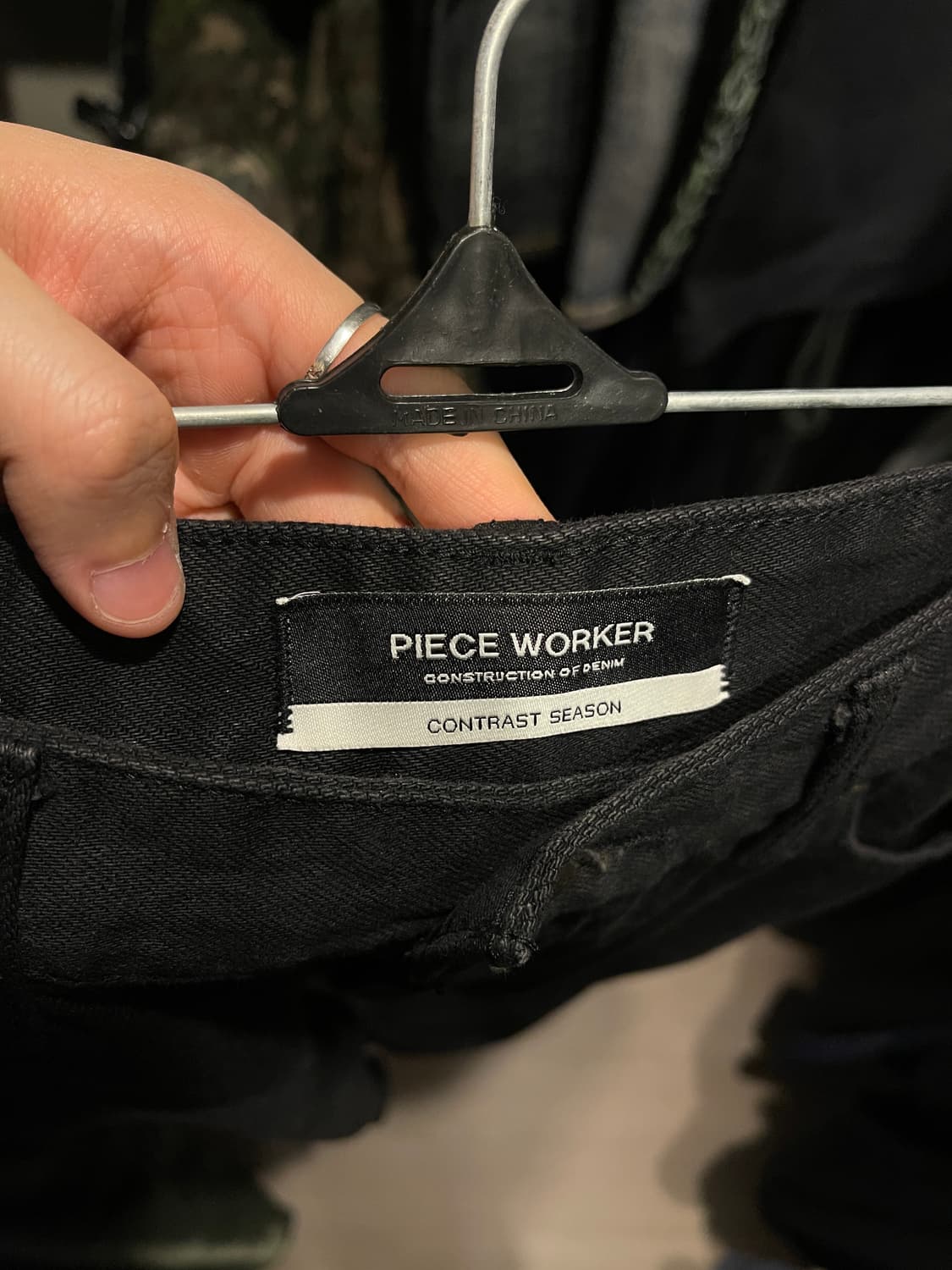 피스워커 블랙데님 상품이미지2