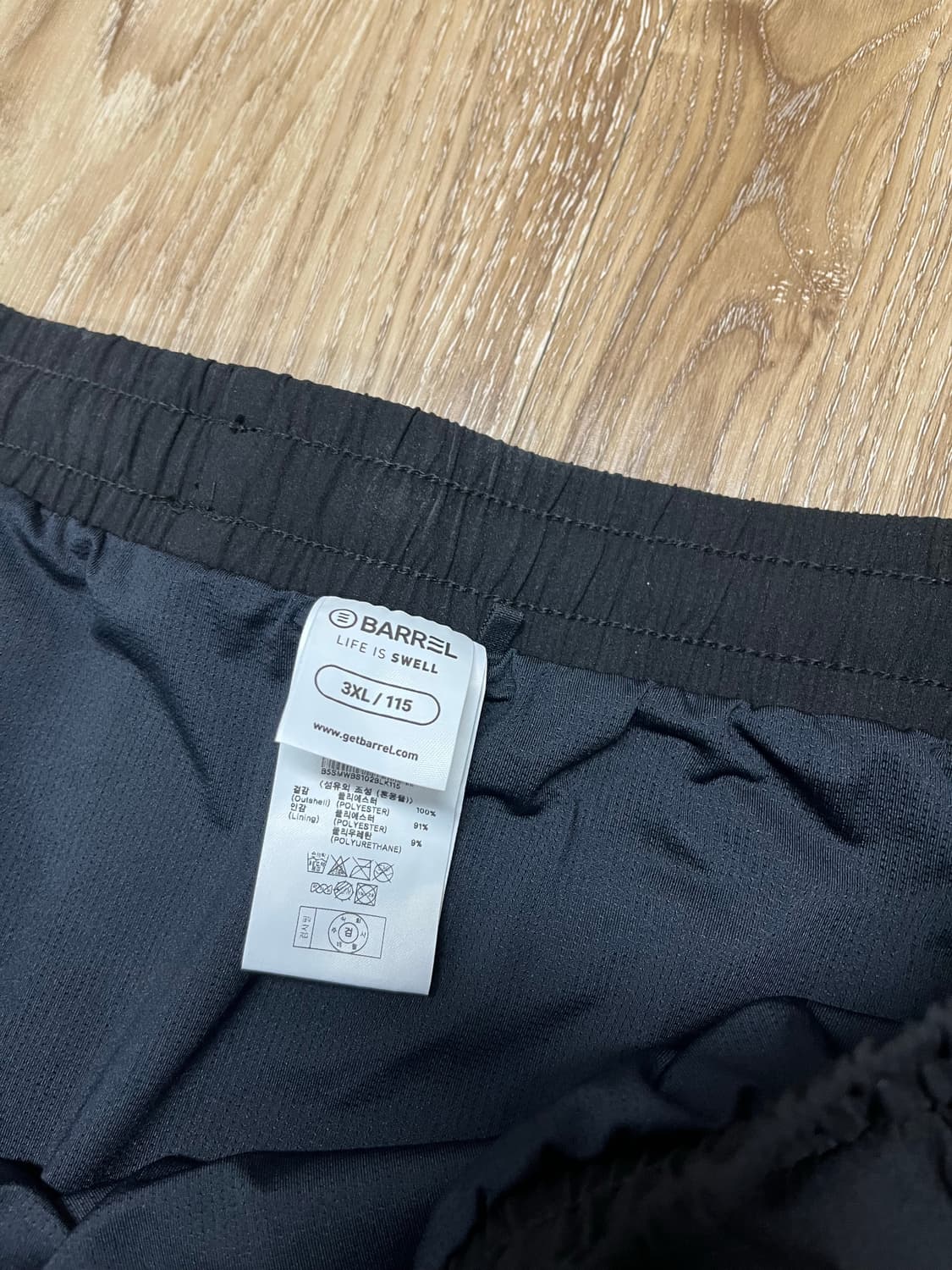 (미사용) 배럴 스윔 반바지 3XL 상품이미지6