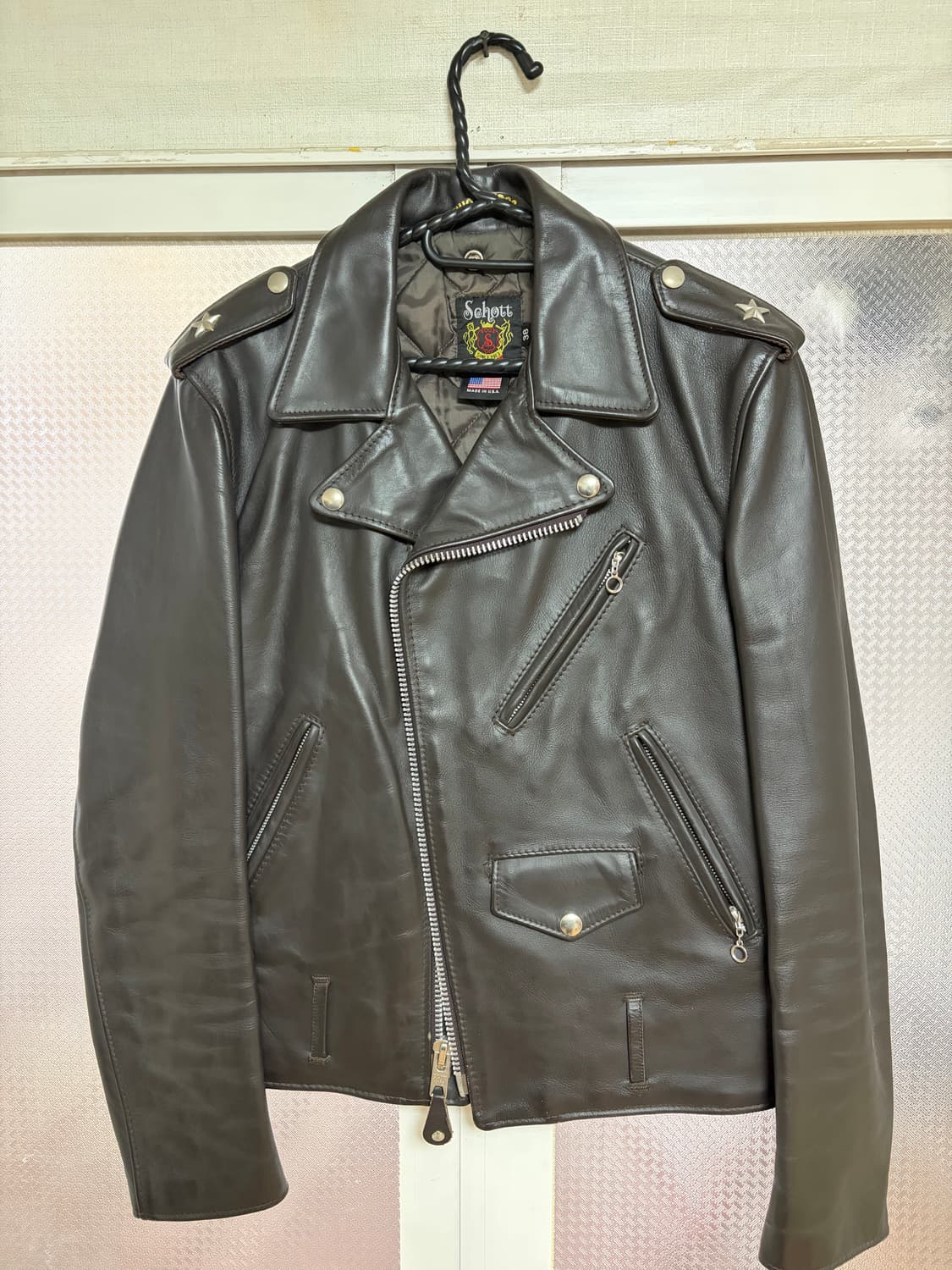 Schott 레더자켓 일본판 상품이미지2