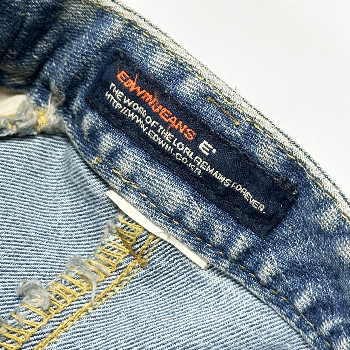 에드윈 레트로 워싱 스커트 치마 (25인치 여성추천) 상품이미지3