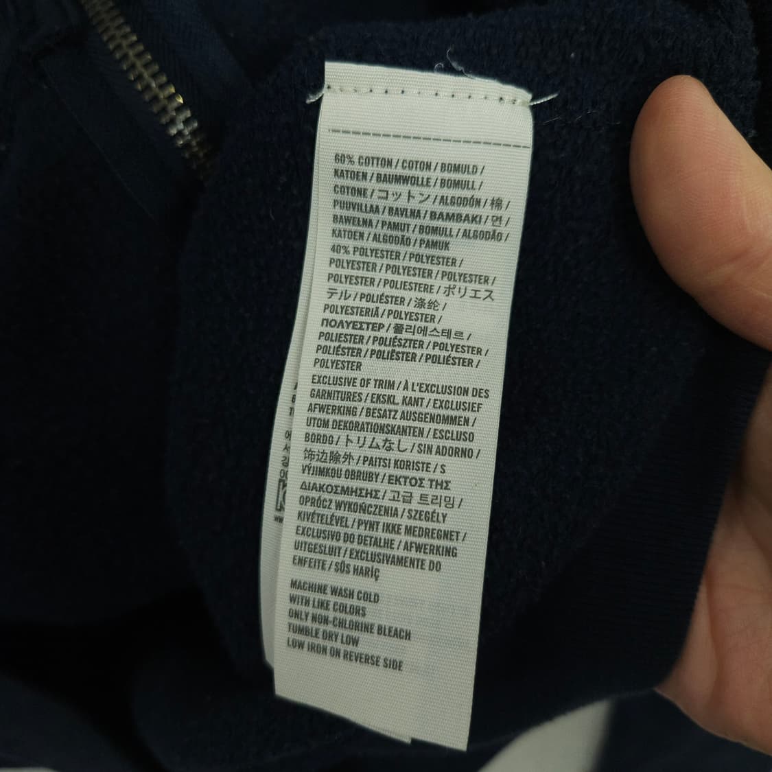 홀리스터 아치 로고 후드 집업 M 상품이미지5