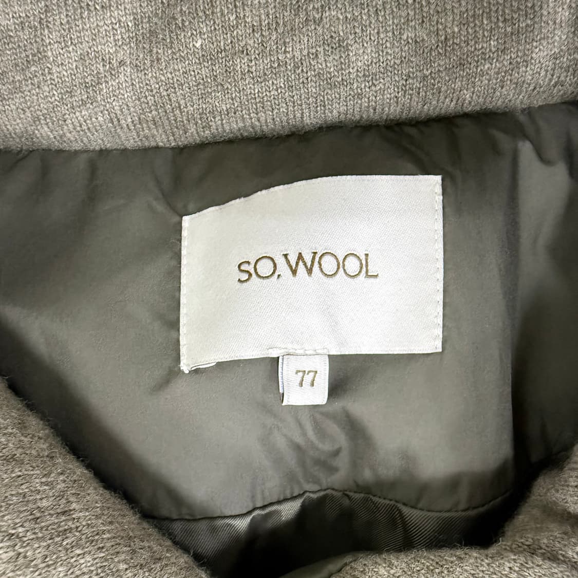 77 신형 쏘울 캐시미어 구스다운 패딩 0127T1 상품이미지3