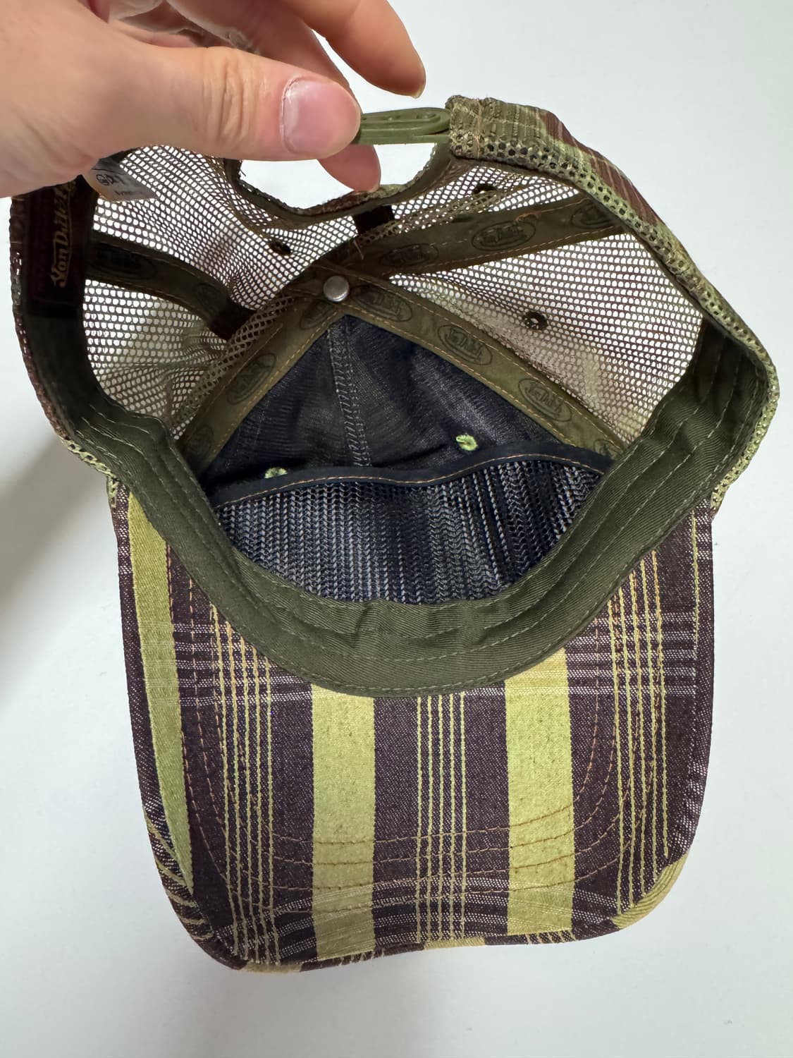 희귀!! 본더치 y2k 올드스쿨 카모 패턴 메쉬 볼캡 상품이미지3