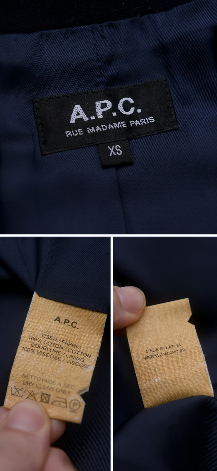 아페쎄 (A.P.C) 투웨이 후디드 트렌치코트 (XS / 85-90) 상품이미지10
