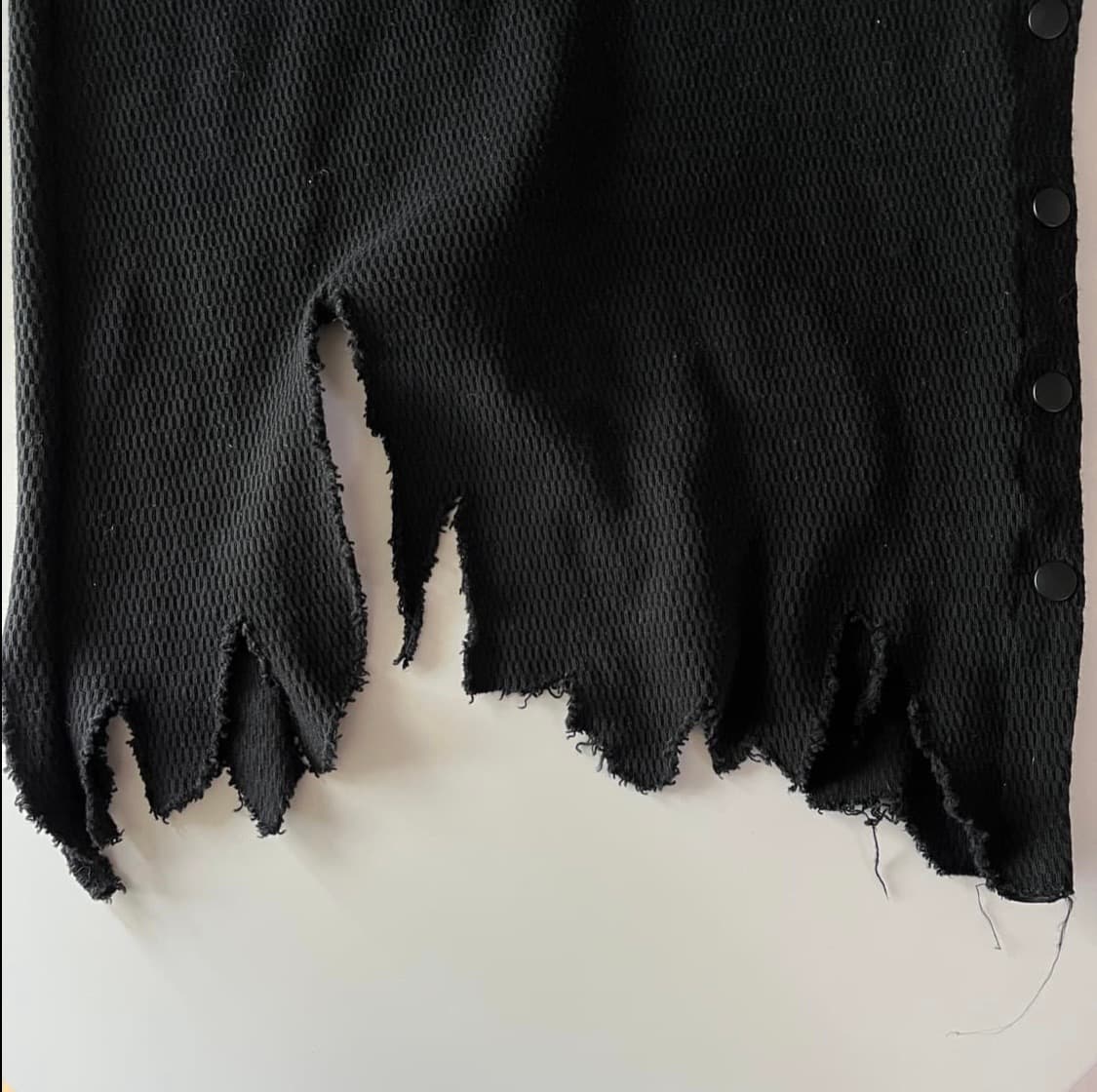 혜인서 fw18 distressed 저지 원피스 상품이미지8