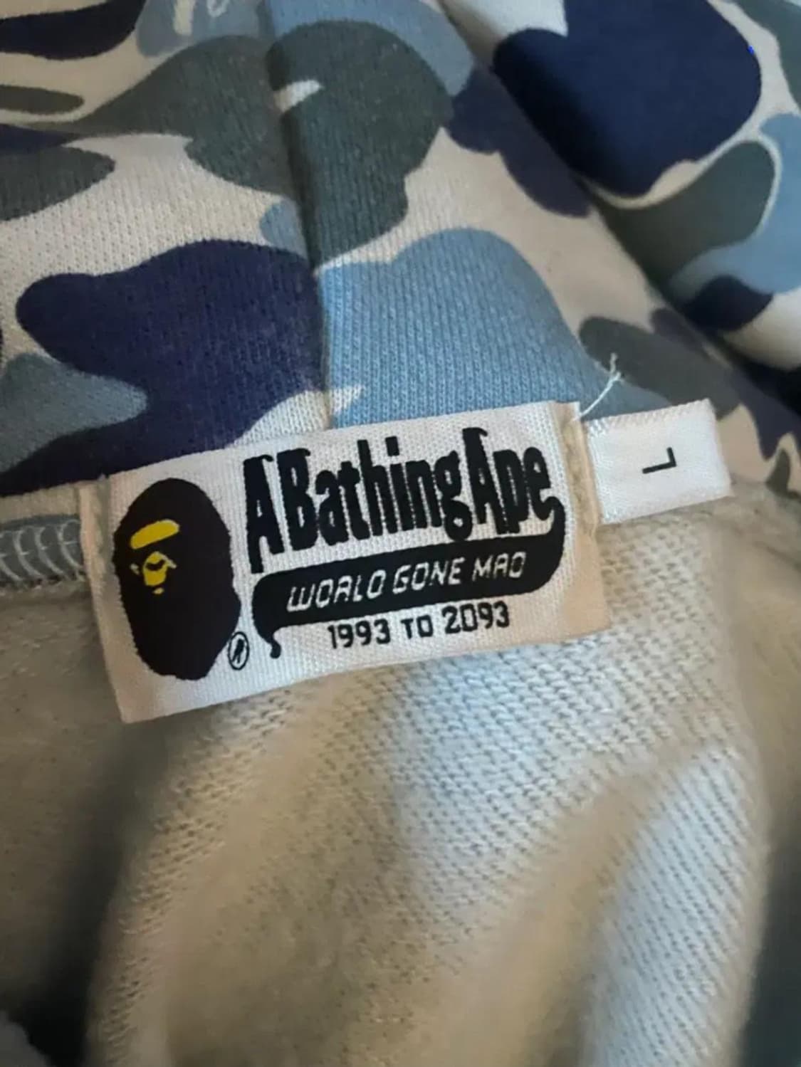 베이프 청계 샤크 후드집업 판매 상품이미지4