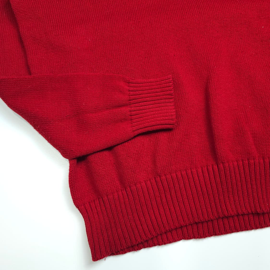 [택포]폴로 반집업 니트 M~L 상품이미지5