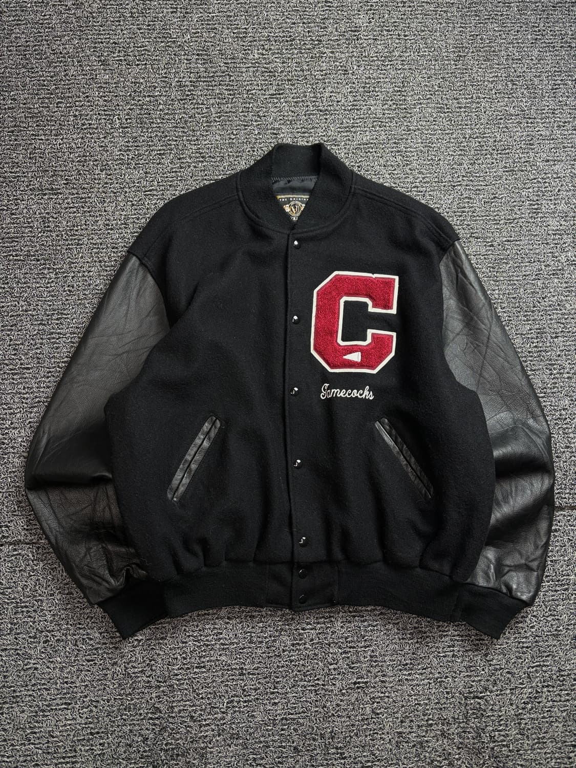 USA 오리지널 할로웨이 울바디 레더 바시티 자켓 2213 상품이미지2