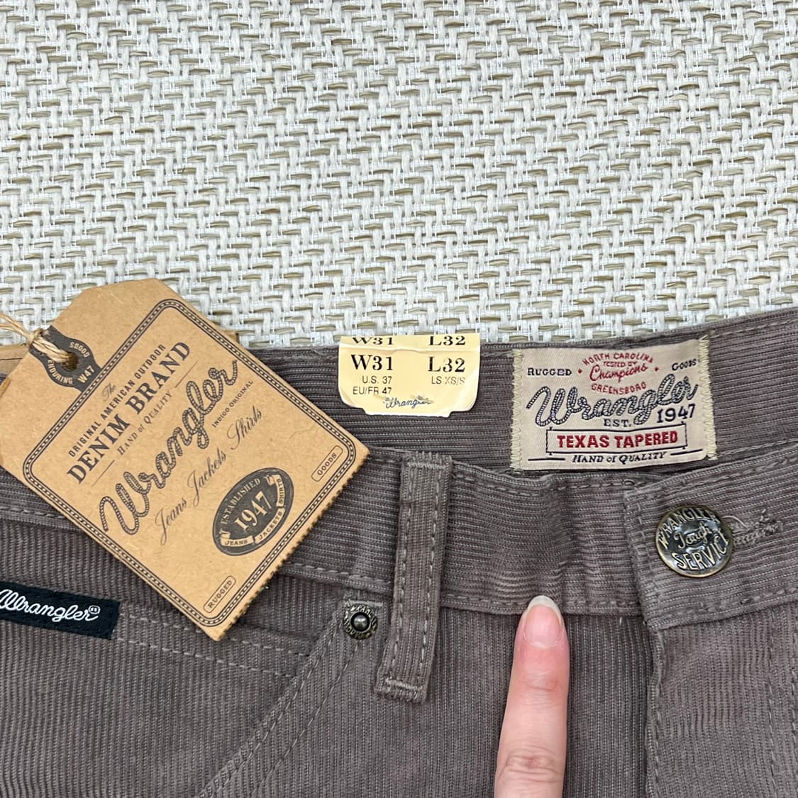 랭글러 코듀로이 팬츠 r2612 상품이미지6