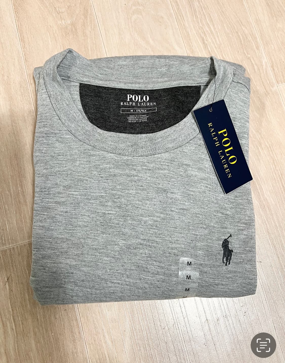 폴로 랄프로렌 크루넥 긴팔티 100사이즈 상품이미지3