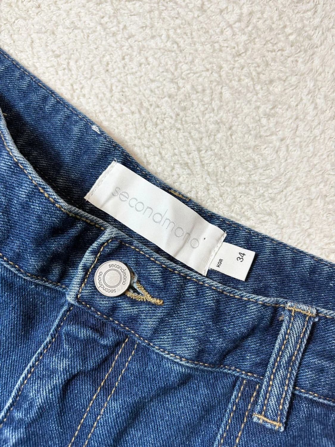 세컨드모노 멀티 포켓 와이드 데님 팬츠 PN6771 상품이미지3