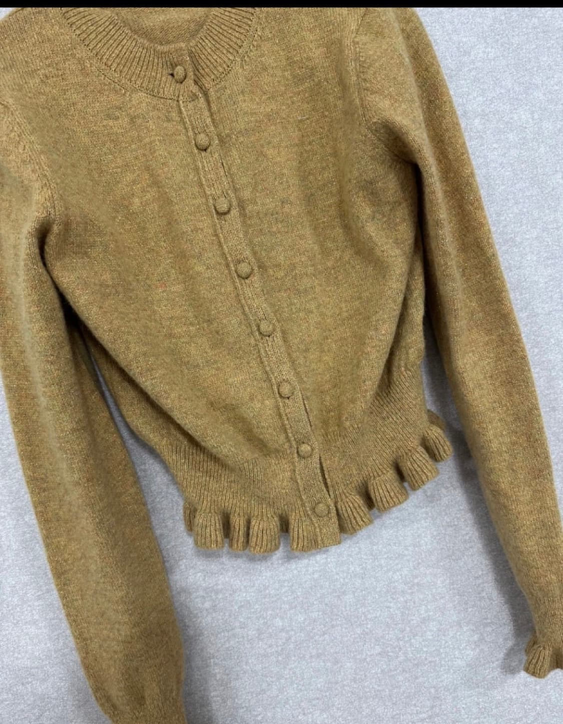 더름 알파카 울 가디건  상품이미지4