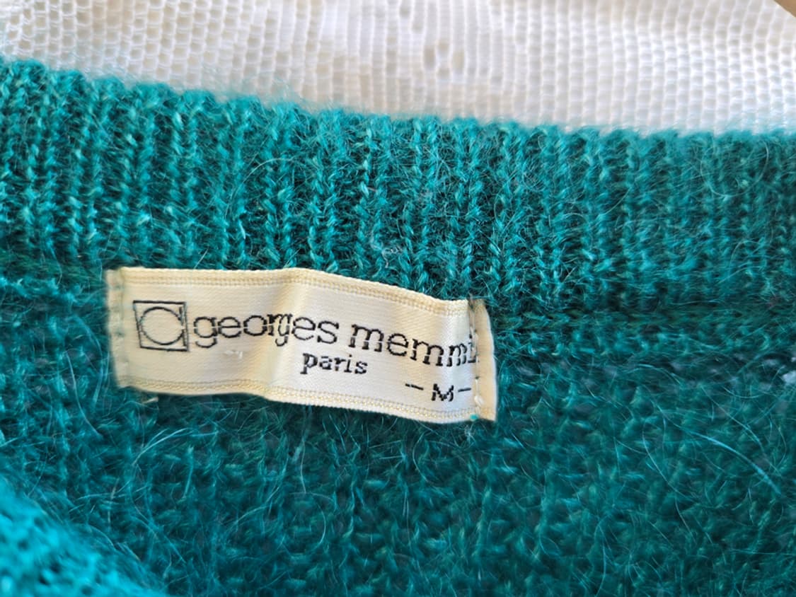 빈티지 베이비 키드 모헤어 실크 니트 상품이미지4