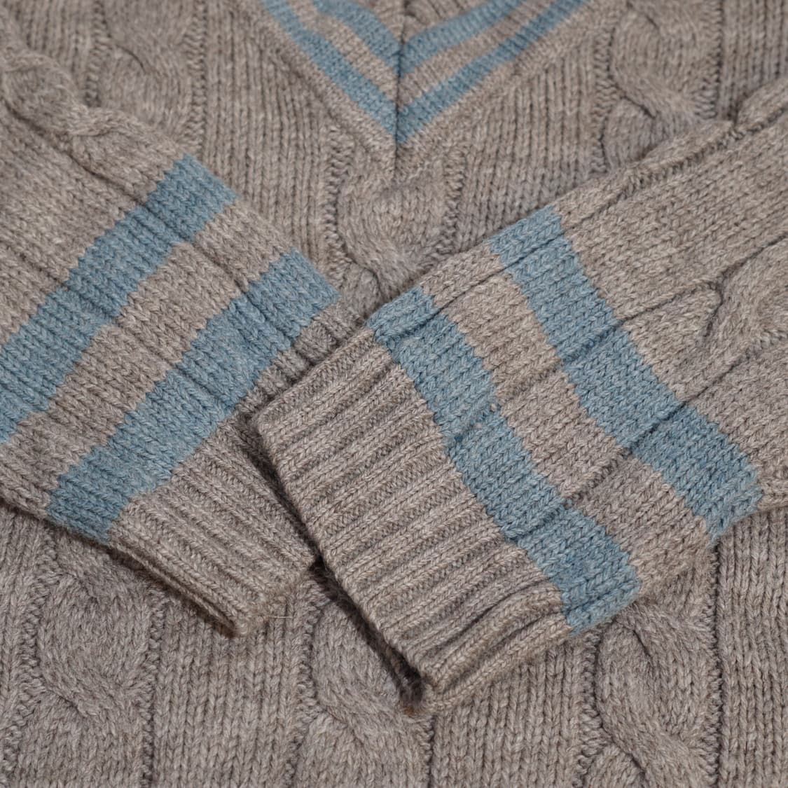 영국제 Oldderby 케이블 니트 상품이미지8