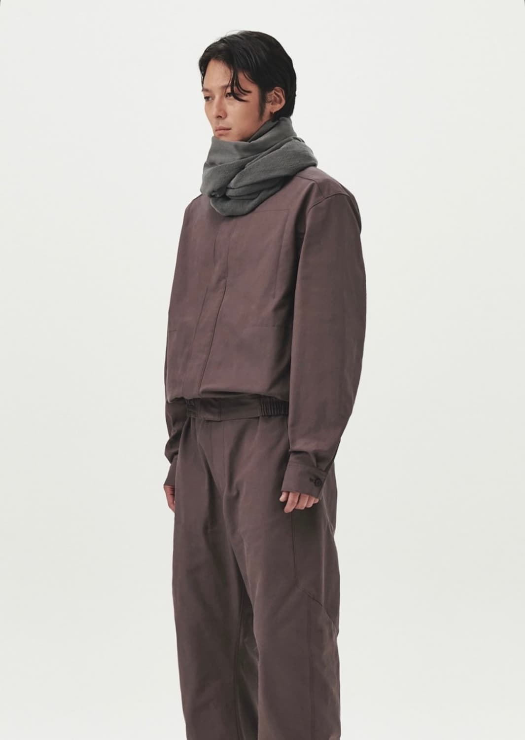 ee 코튼 블루종 다크브라운 s사이즈 상품이미지1