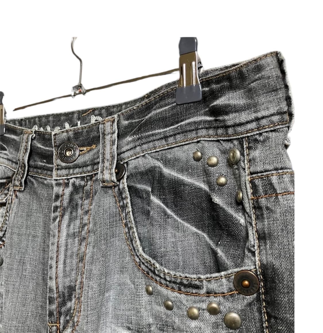 Stud grey denim 상품이미지3