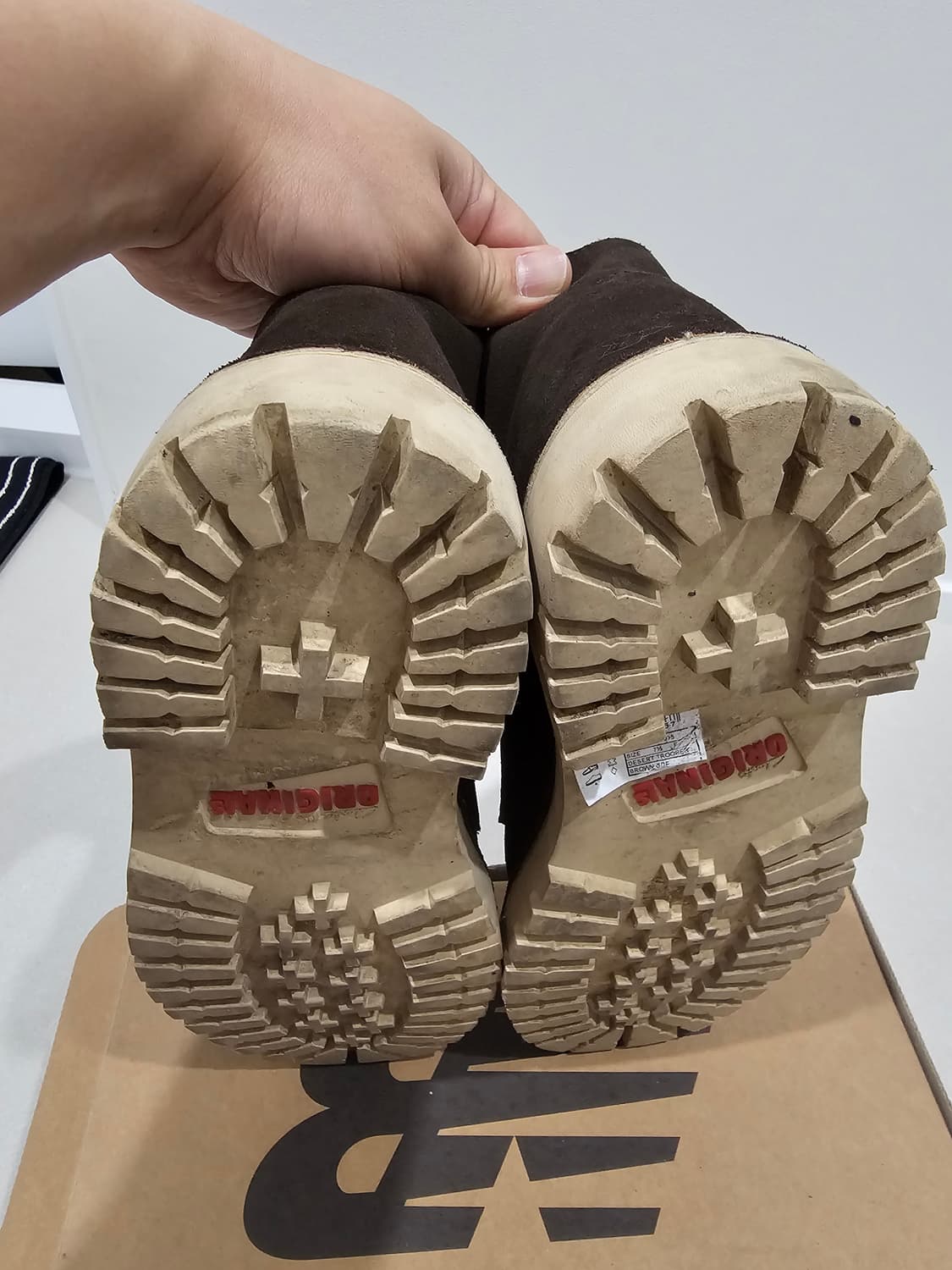 클락스 데저트부츠 브라운/8 상품이미지4