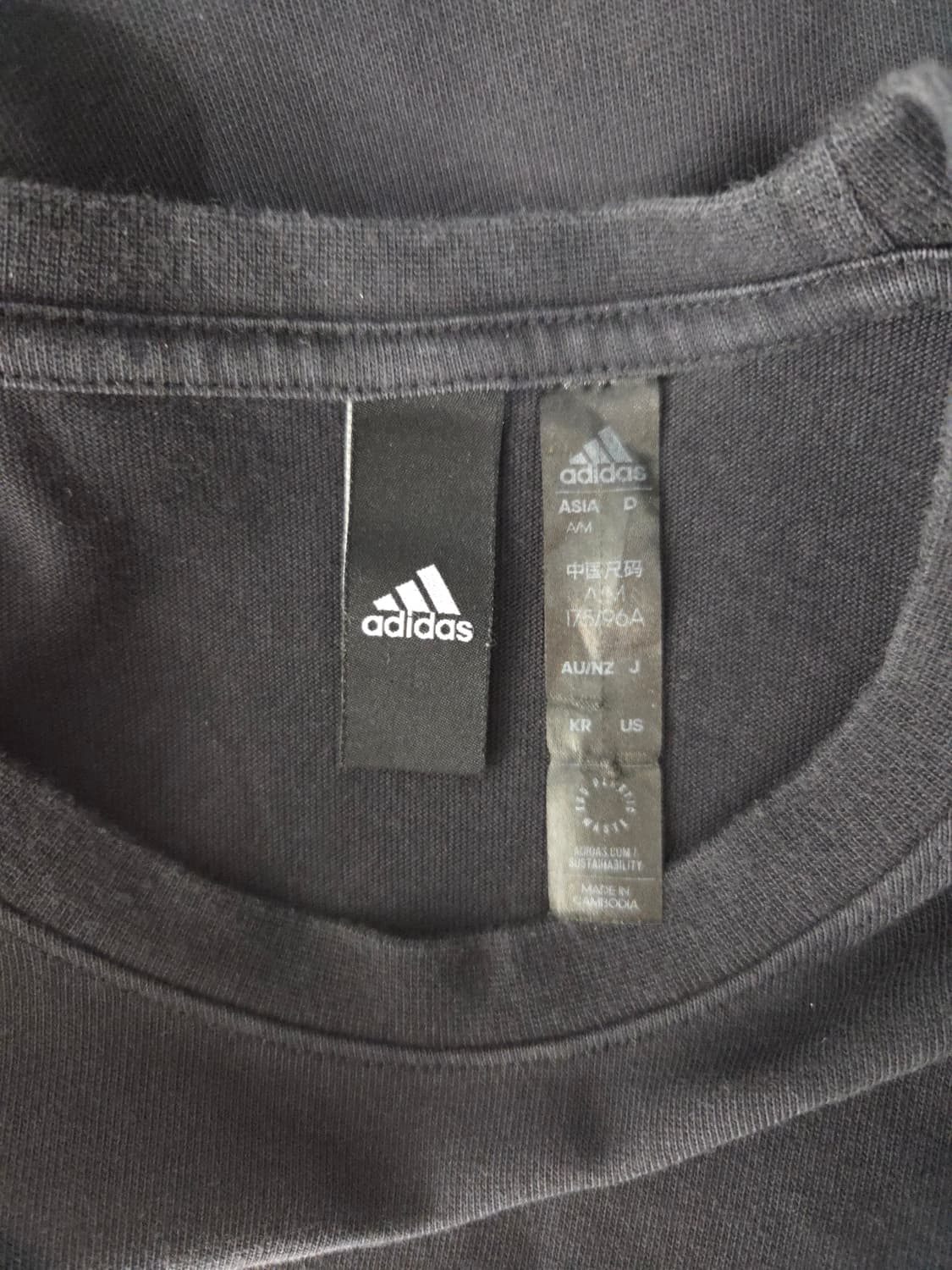 아디다스 스포츠웨어 워드 루즈핏 긴팔 티셔츠 상품이미지7