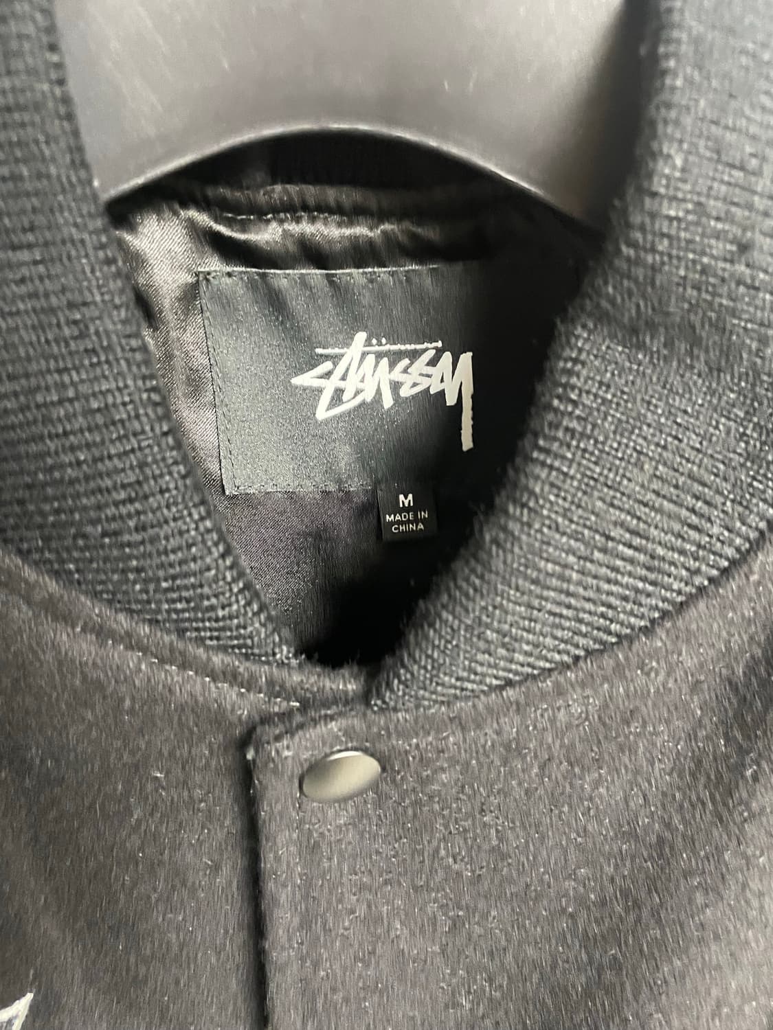 스투시 x CDG 바시티자켓 M 상품이미지3