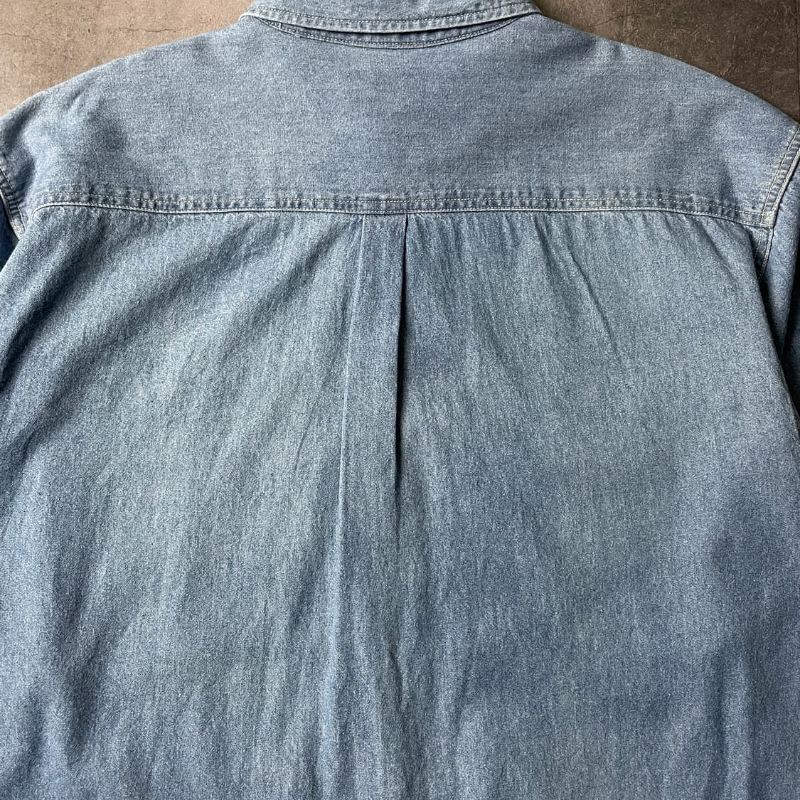 PORT AUTHORITY 빈티지 코튼 데님 셔츠 A00586 상품이미지7