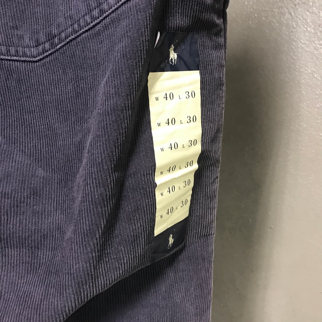 폴로 랄프로렌 코듀로이 팬츠 새상품 40/30 상품이미지5