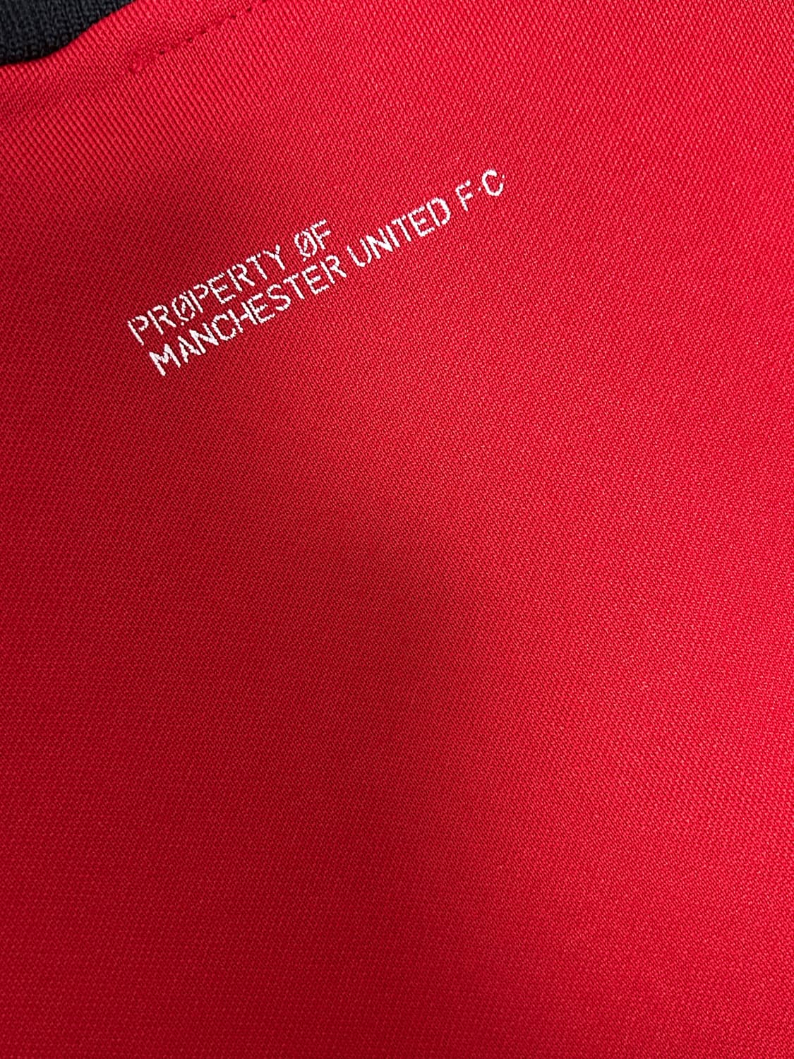 00s 나이키 맨체스터 유나이티드 레드 블랙 트랙탑 져지 상품이미지7