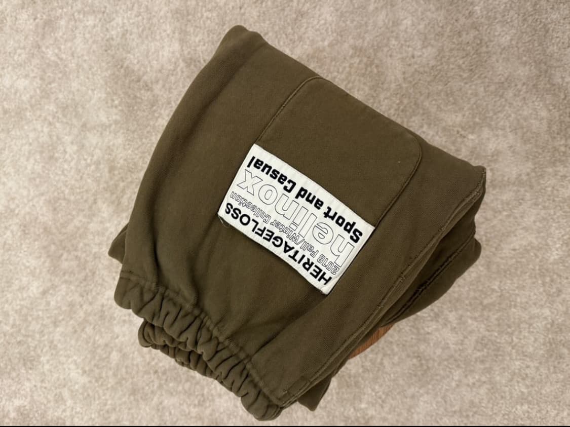 헤리티지플로스X헬리녹스 스웻팬츠 상품이미지1