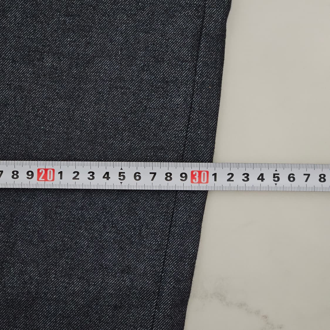 새상품) 35 유니클로 셀비지 레귤러피트 데님팬츠 상품이미지6