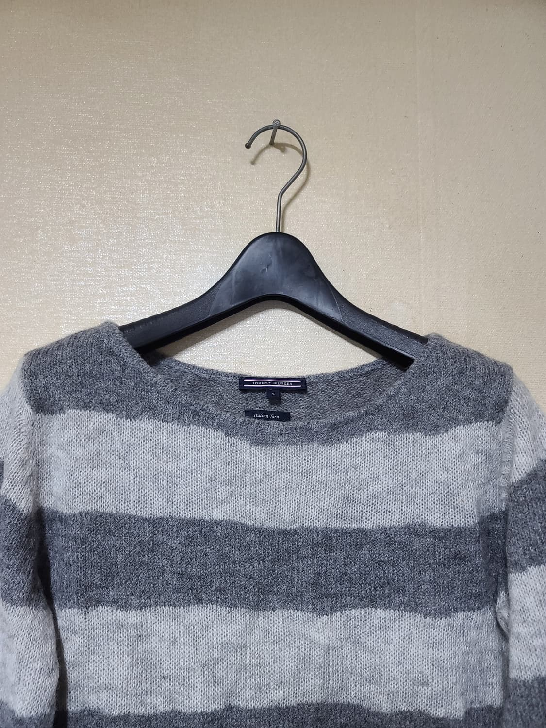타미힐피거 알파카 혼방 보트넥 니트 상품이미지2