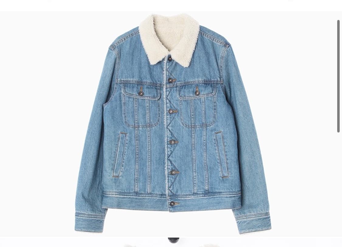 GU 셰르파 부클 데님자켓 상품이미지1