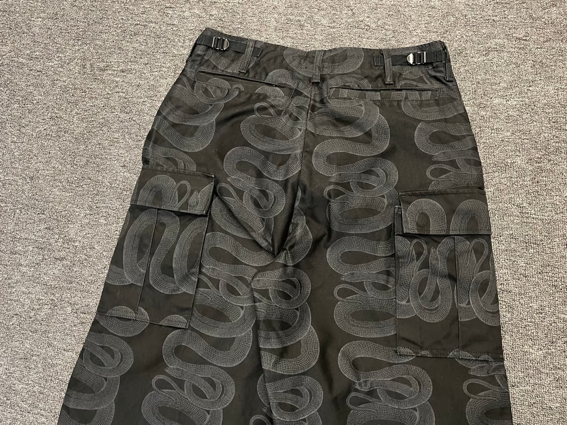 [29] 히스테릭글래머 스네이크 패턴 카고팬츠 S  상품이미지4