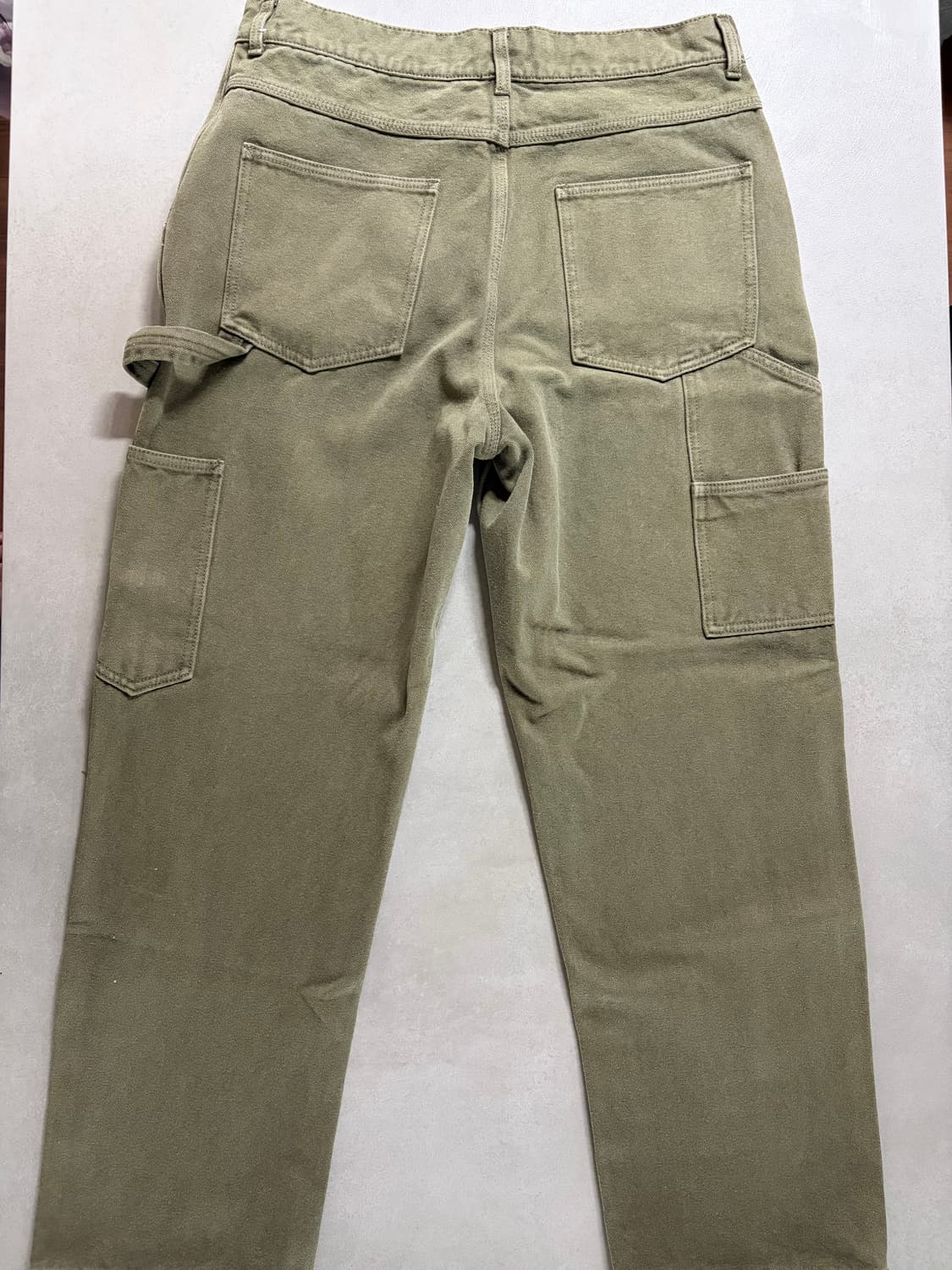 엑스트라오디너리 카펜터 피그먼트 팬츠 카키 L 상품이미지5