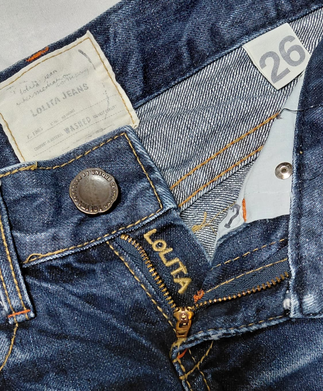 [26] 로리타 진(Lolita Jeans) 빈티지 부츠컷 데님 팬츠 상품이미지5