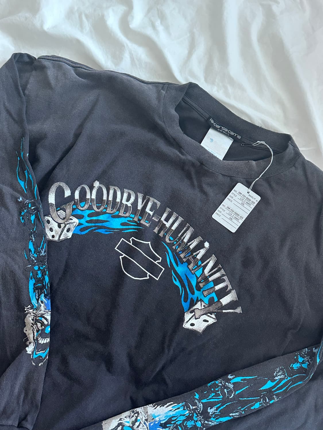 [세인트 미카엘] 굿바이휴머니티(할리데이비슨) 롱슬리브 2xl 상품이미지1