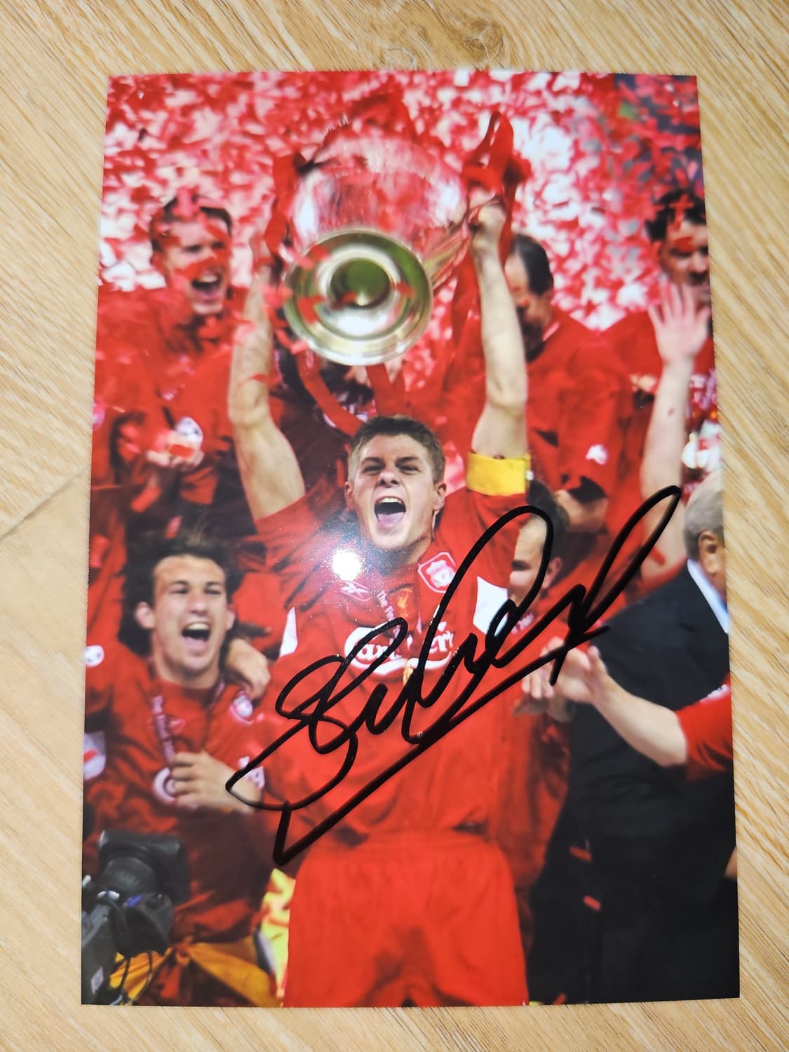 제라드 싸인유니폼 + 싸인포토 상품이미지3