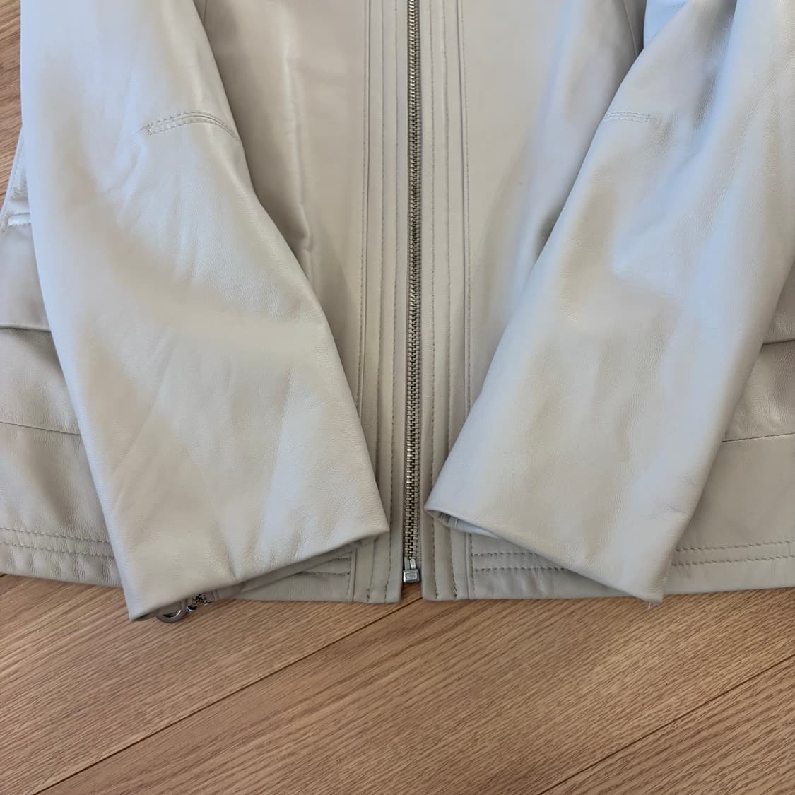 아르덴미즈 여성 양가죽 자켓 아이보리 55 상품이미지2