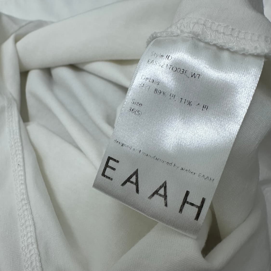 EAAH 이아 여성 반팔티셔츠 S 상품이미지7