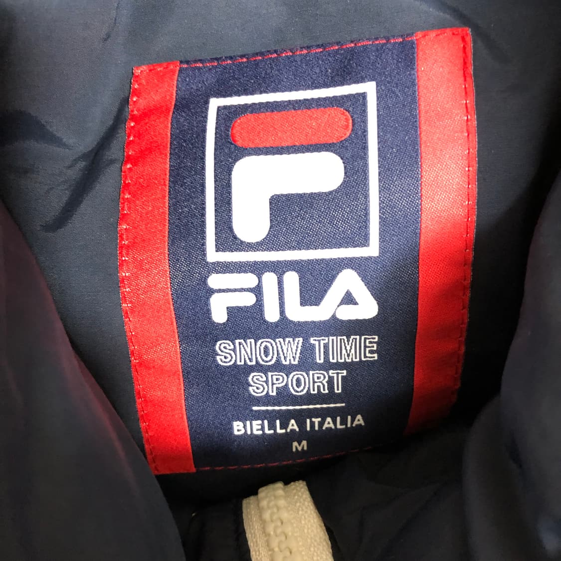 휠라 구스다운 패딩 m 상품이미지2