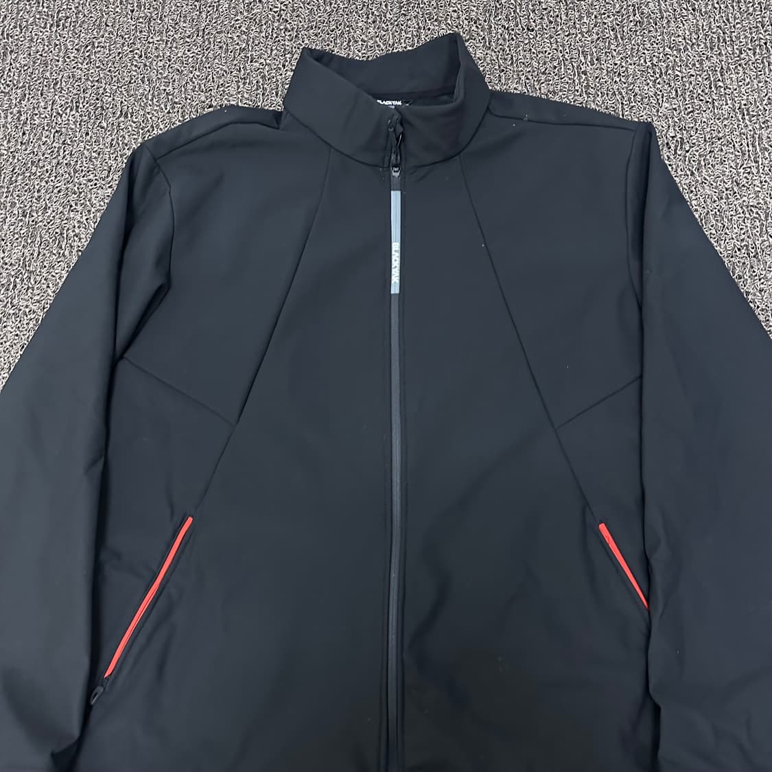 블랙야크 바람막이 기모 집업 자켓 블랙 120(4XL) 상품이미지2