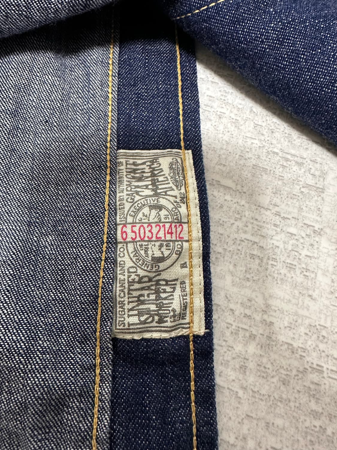 [sugar cane]슈가케인 데님 웨스턴셔츠 상품이미지5