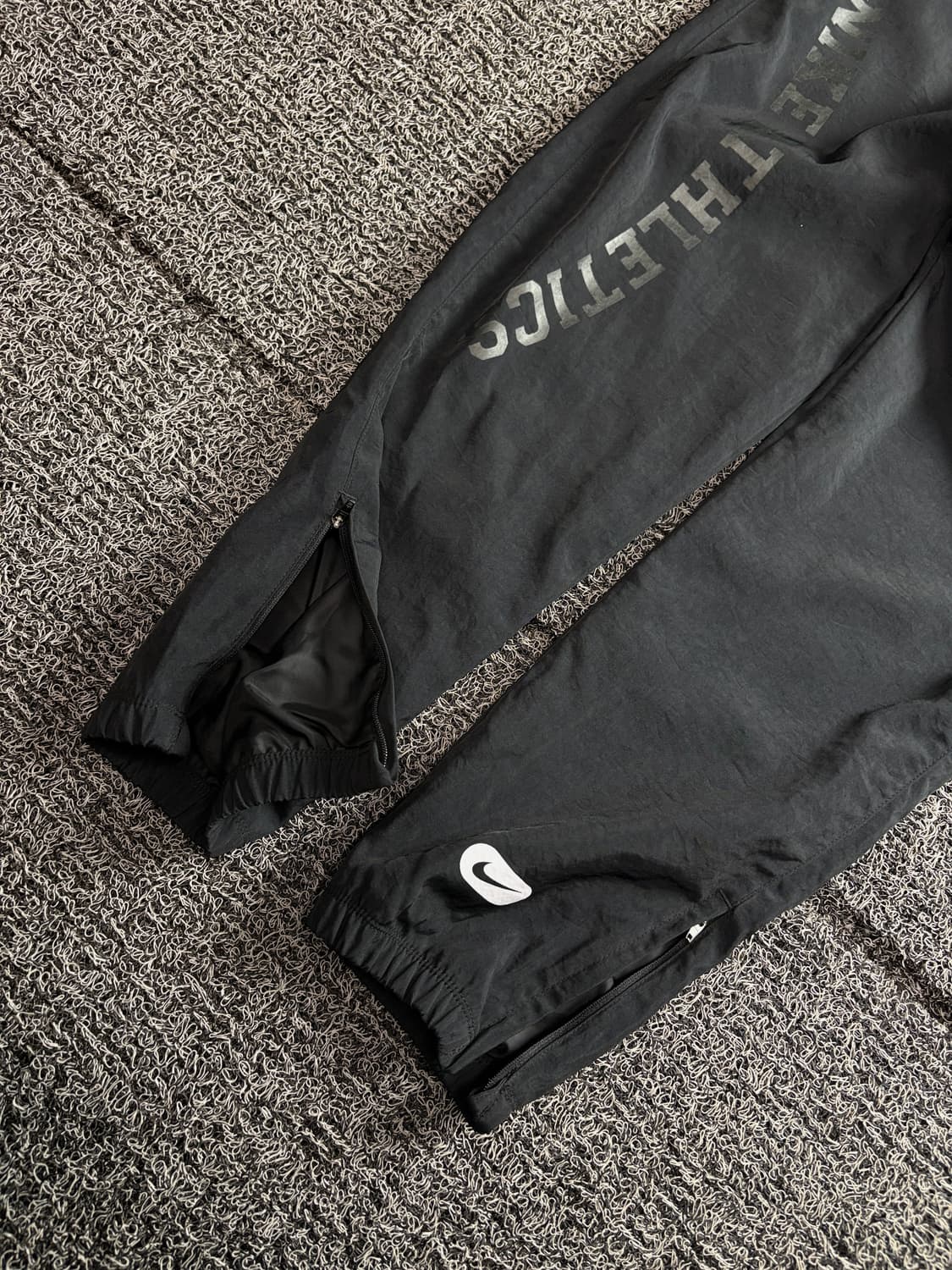 나이키 빅로고 애슬레틱스 트레이닝 팬츠 블랙 4182 상품이미지3