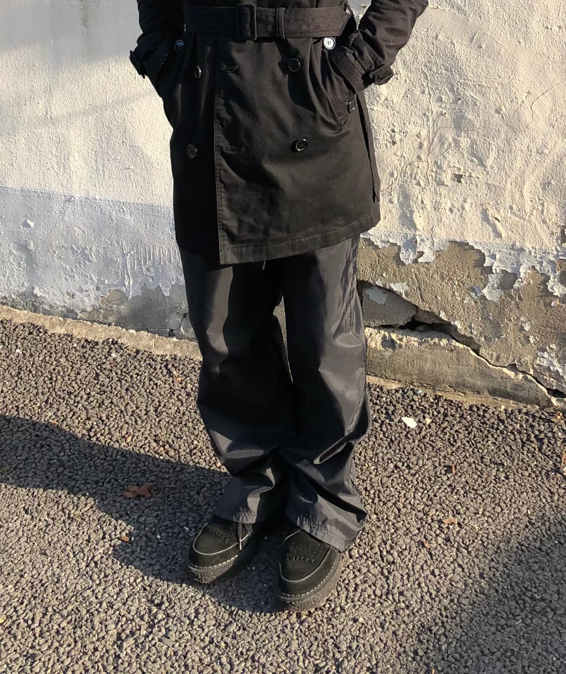 요지야마모토 크리퍼 클리퍼 스웨이드 로퍼 상품이미지1