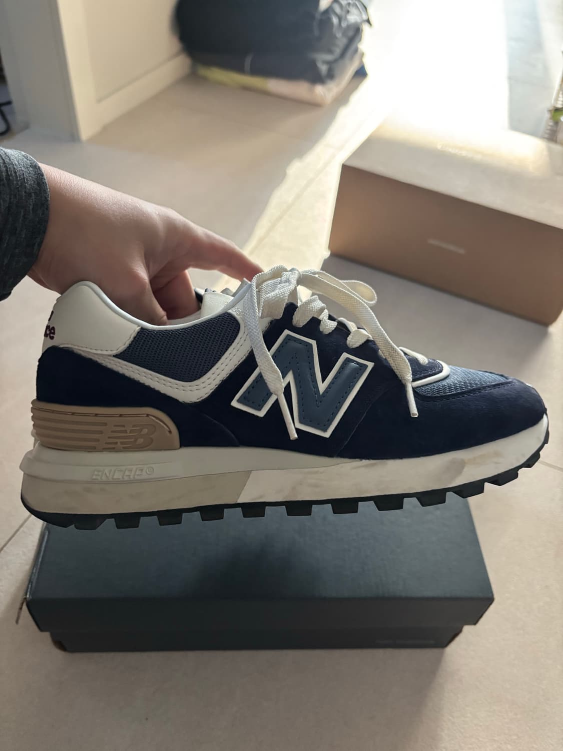 [250] 뉴발란스 574 레거시 네이비 상품이미지8
