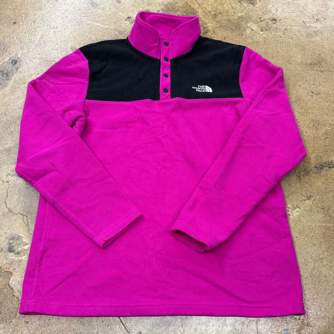[정품/L] 노스페이스 핑크 블랙 플리스 b16 상품이미지2