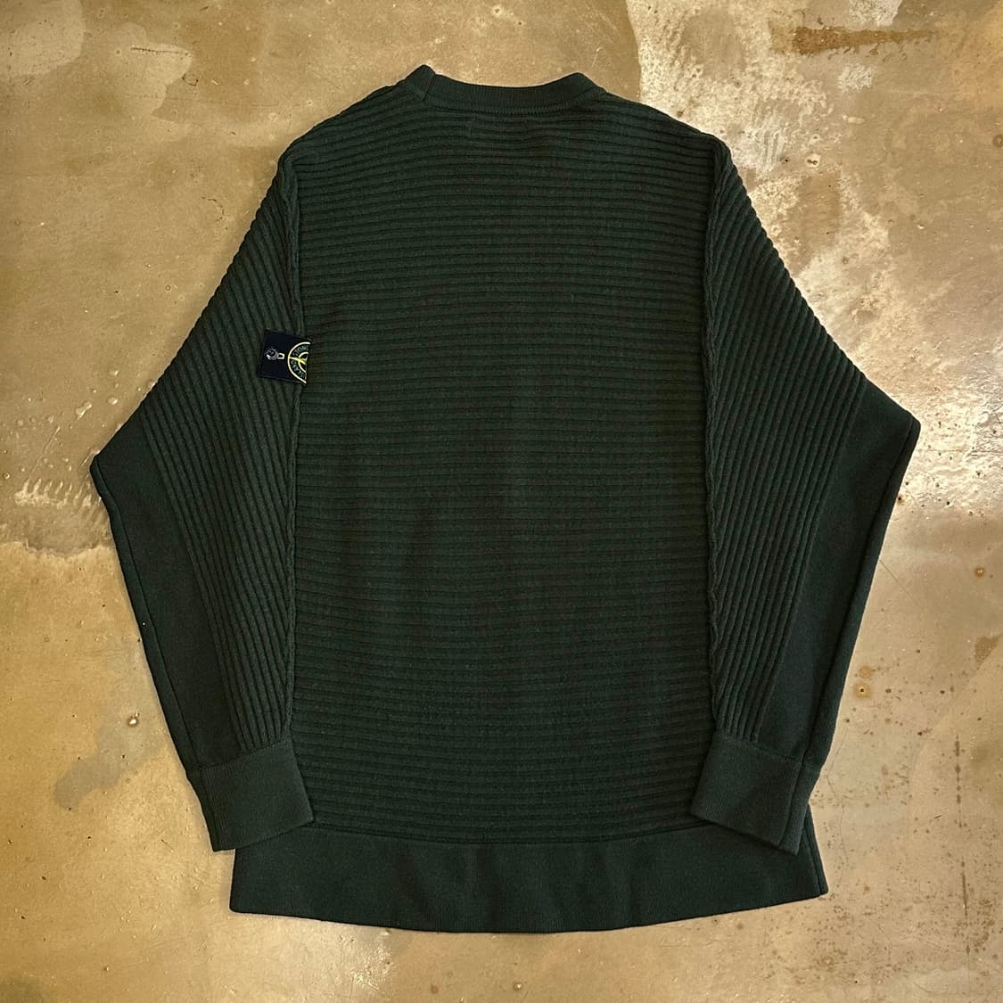 L 스톤아일랜드 그린 울 니트 상품이미지3