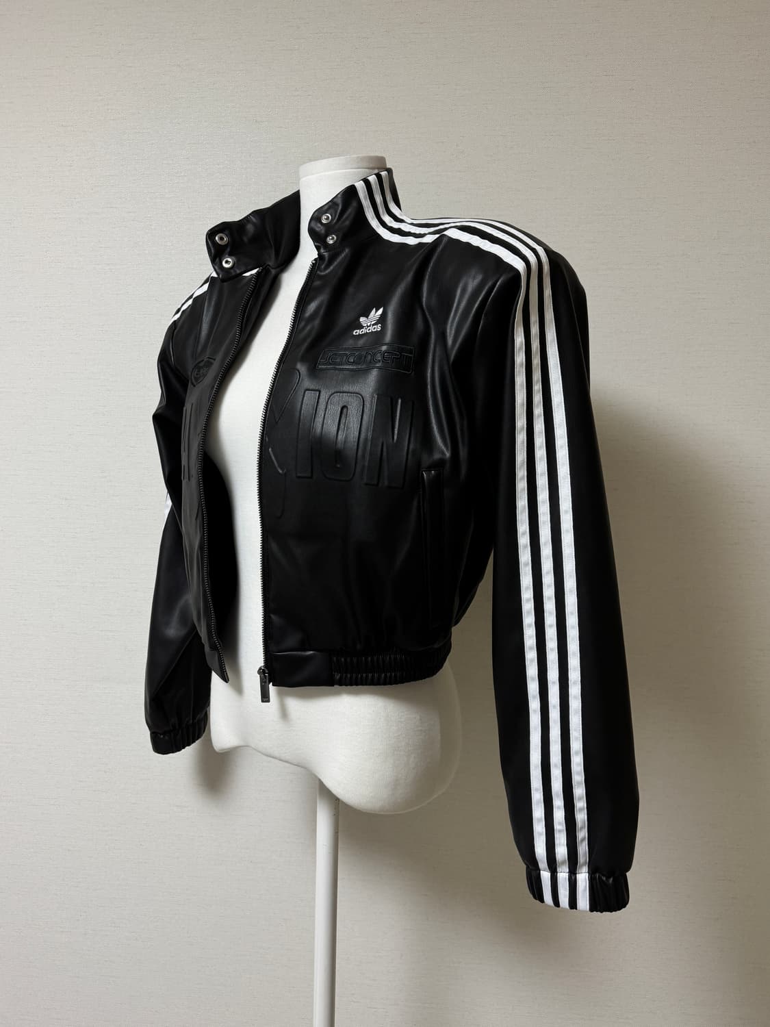 아디다스) 레더 바이커 자켓 상품이미지2
