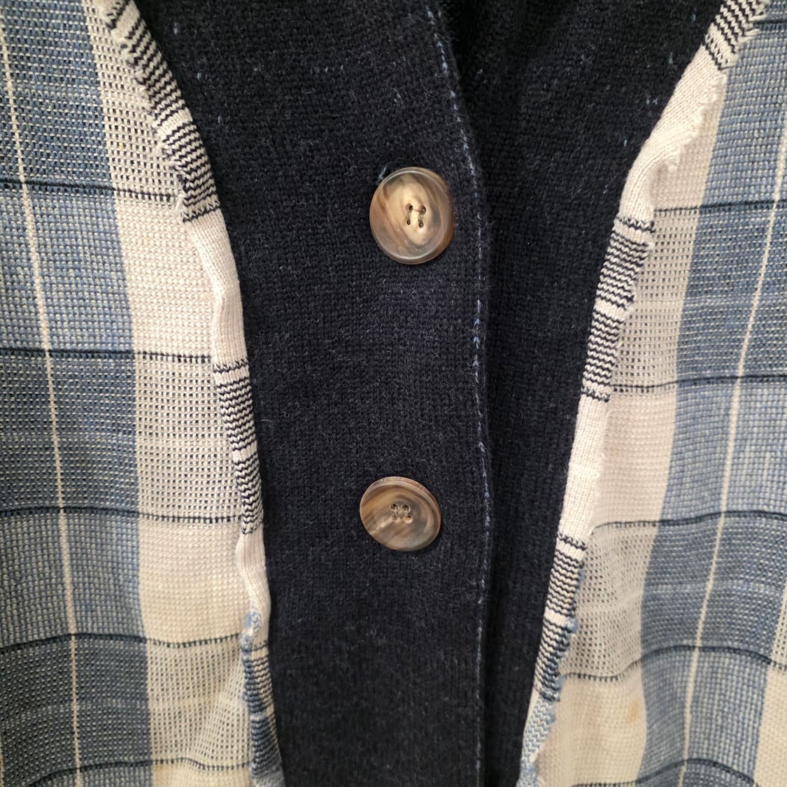 SYSTEM 배색 가디건 90사이즈 상품이미지5