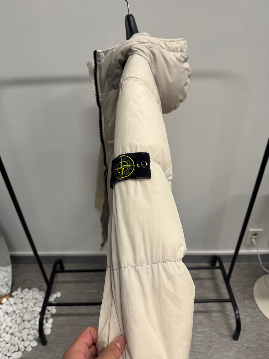 [정품/L] 스톤아일랜드 크링클랩스 패딩 상품이미지4