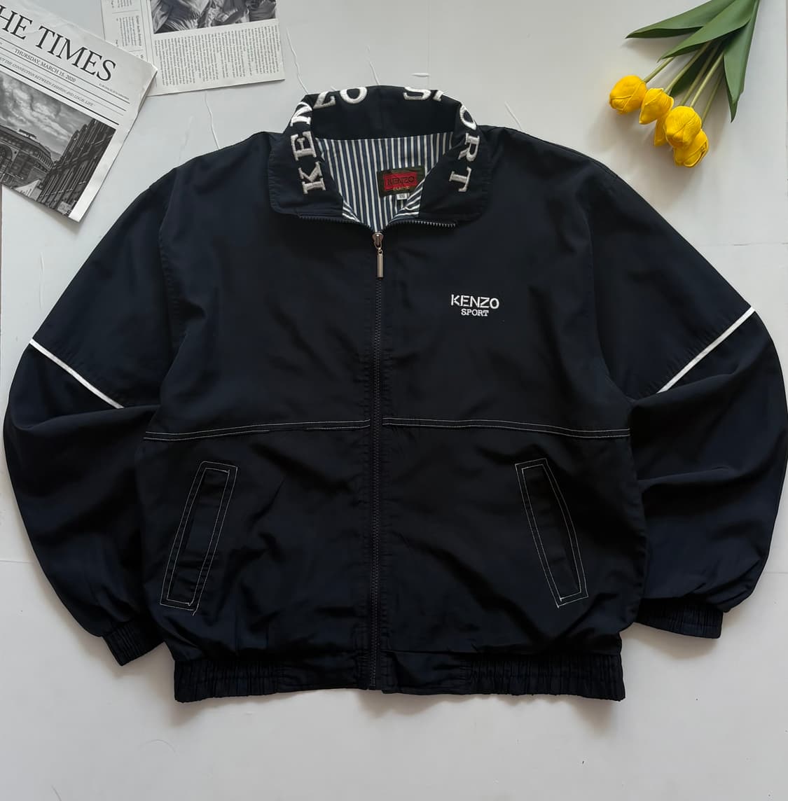 Kenzo 겐조 스포츠 빈티지 윈드브레이커 상품이미지2